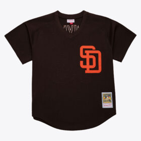 Men's Tony Gwynn Brown San Diego Padres 1985 Batting Practice Jersey