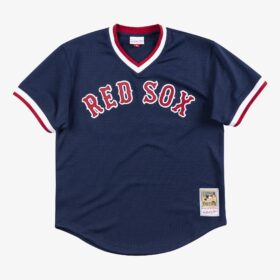 Men's Wade Boggs Navy Boston Red Sox 1992 Batting Practice Jersey