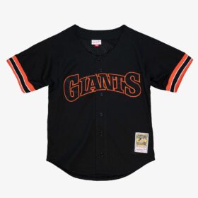 Men's  Will Clark Black San Francisco Giants 1993 Cooperstown Collection Player Jersey