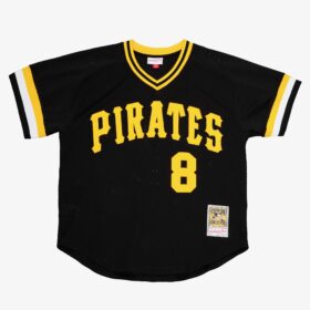 Men's Willie Stargell Black Pittsburgh Pirates Cooperstown Collection Pullover Jersey