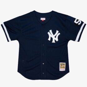 Men's  Yogi Berra Navy New York Yankees 1998 Cooperstown Collection Player Jersey